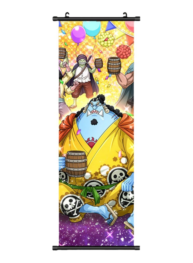 One Piece Anime Poster Wall Scroll JPN Version Anime Artwork Hanging Scroll Suitable for Home Decoration Party Decoration (90cm x 30cm HZW-18) - Image 1